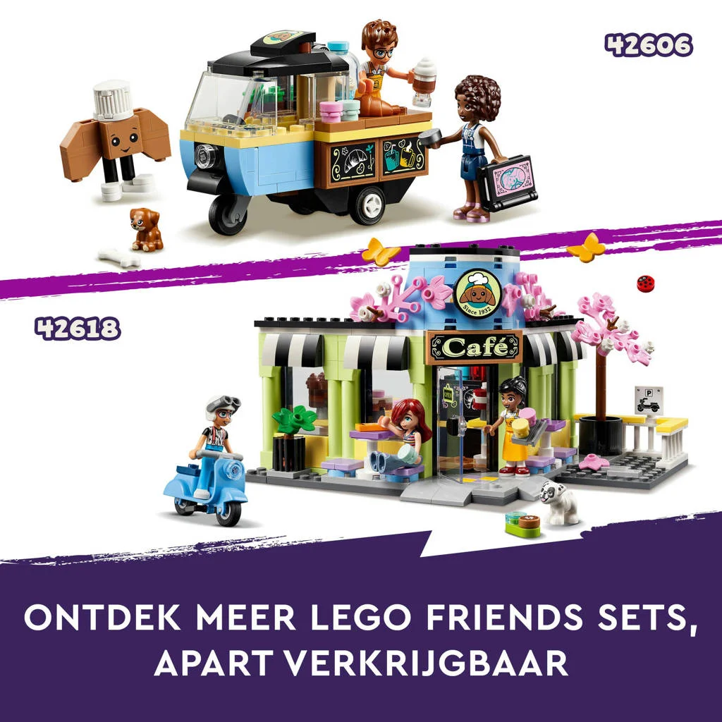 Heartlake City café Speelgoed voor Kinderen met Poppetjes 42618