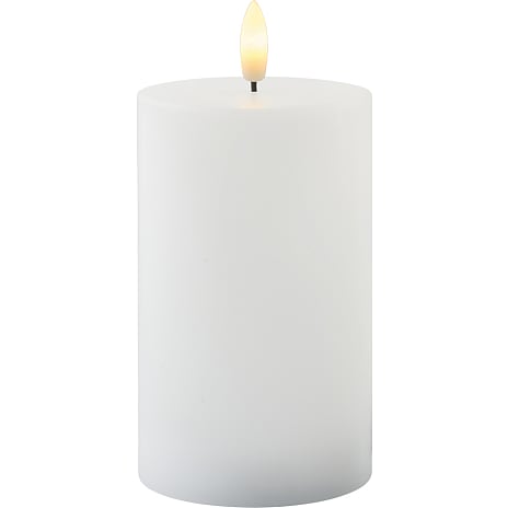 Julius LED bloklys 7,5x12,5 cm - hvid