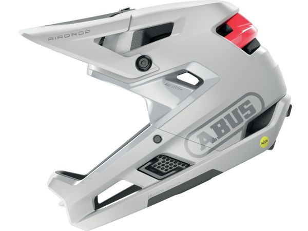 Abus AirDrop MIPS Fullface Hjelm, Polar White
