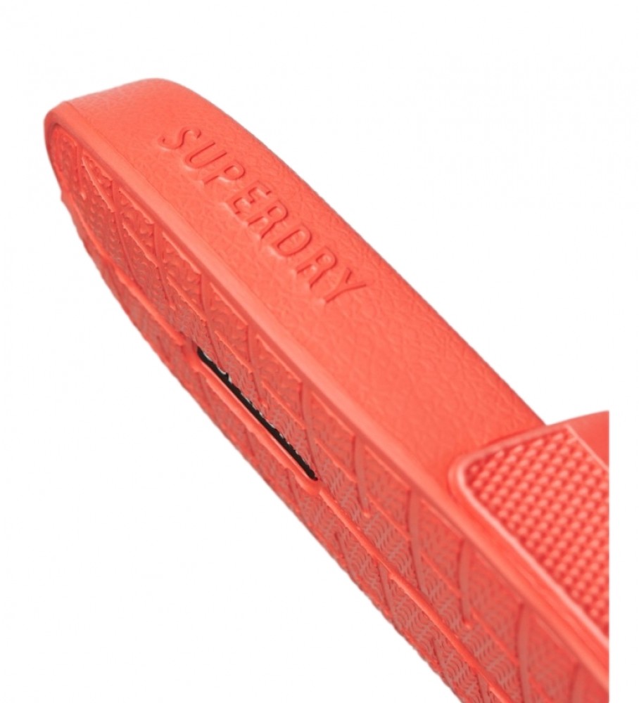 Chinelo de dedo laranja Superdry Code Tech