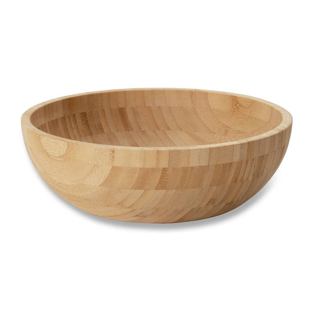 Blokker schaal bamboe - ø 25 cm