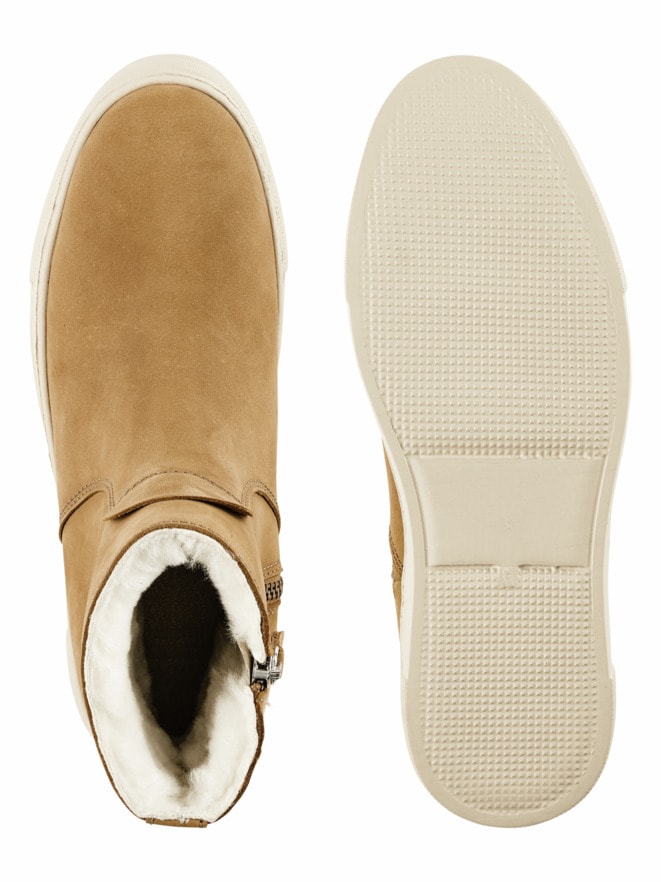 Lammfell City-Stiefel