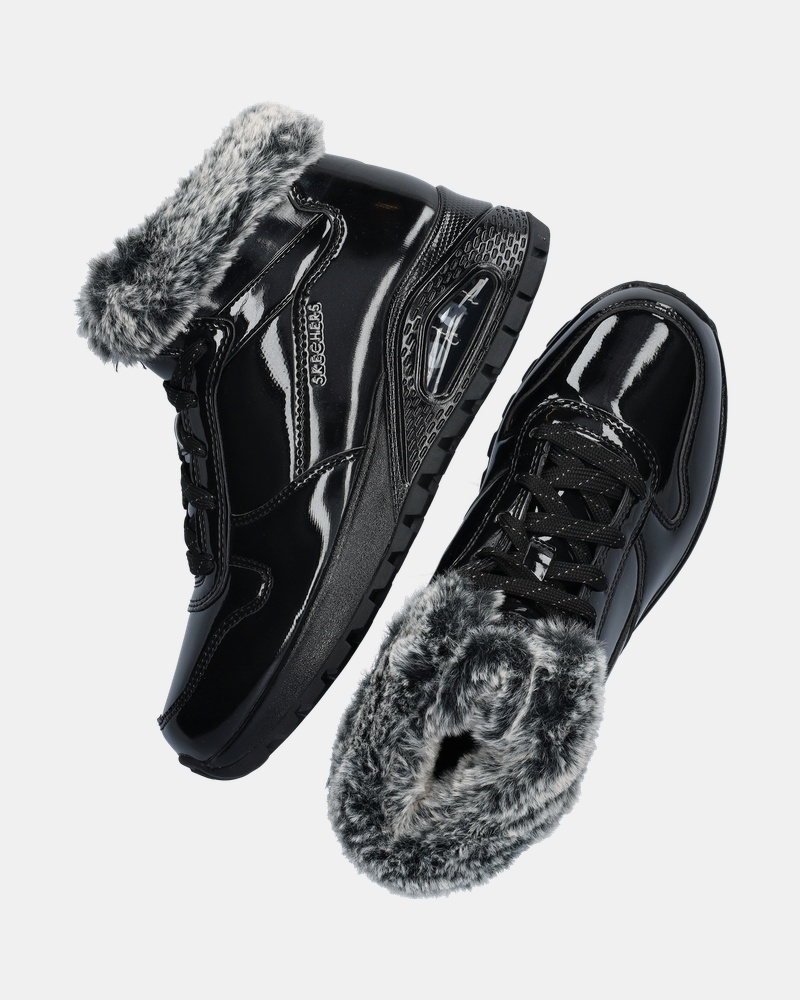 Skechers Uno Rugged Feisty Winter Hoge sneakers  - zwart
