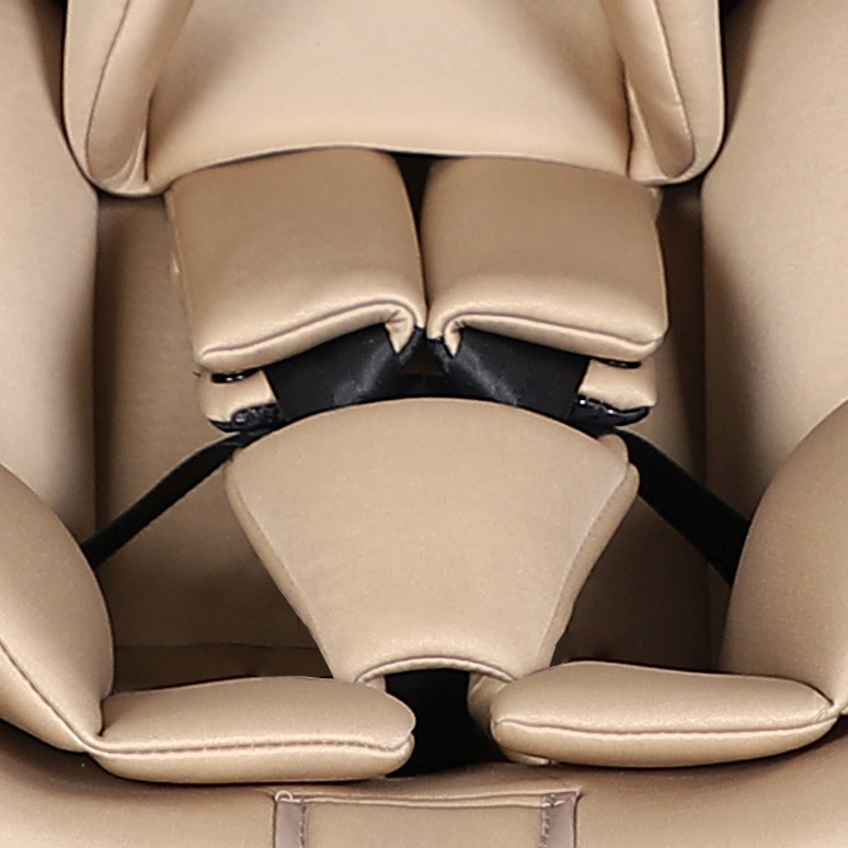 Kindersitz Auto 360° drehbar schwarz/beige