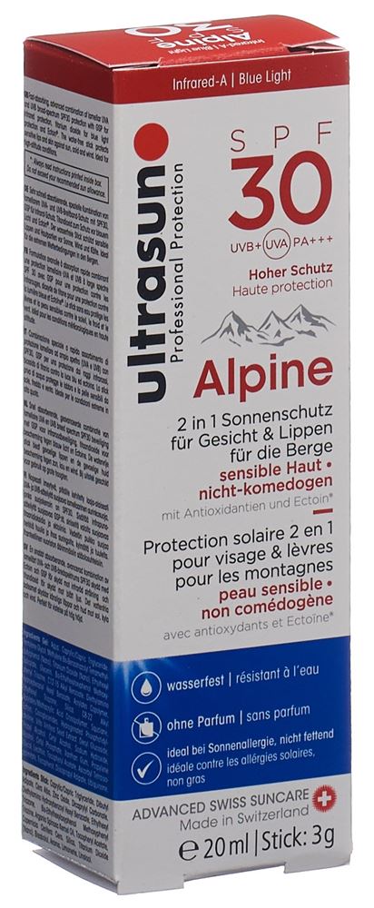 ULTRASUN Alpine SPF 30 20 ml   3 g 1 Stk