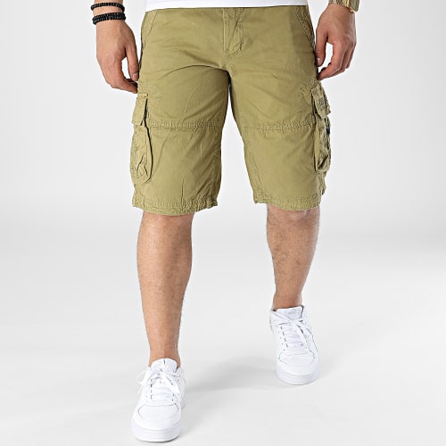 Short Cargo Pionec Vert Kaki