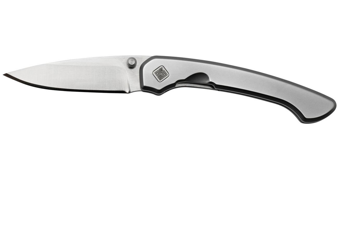 Ocaso The Seaton Mini 42SMS, AUS10A Silver, zakmes