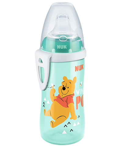 TASSE EMBOUT SILICONE DISNEY 300 ML - Vert