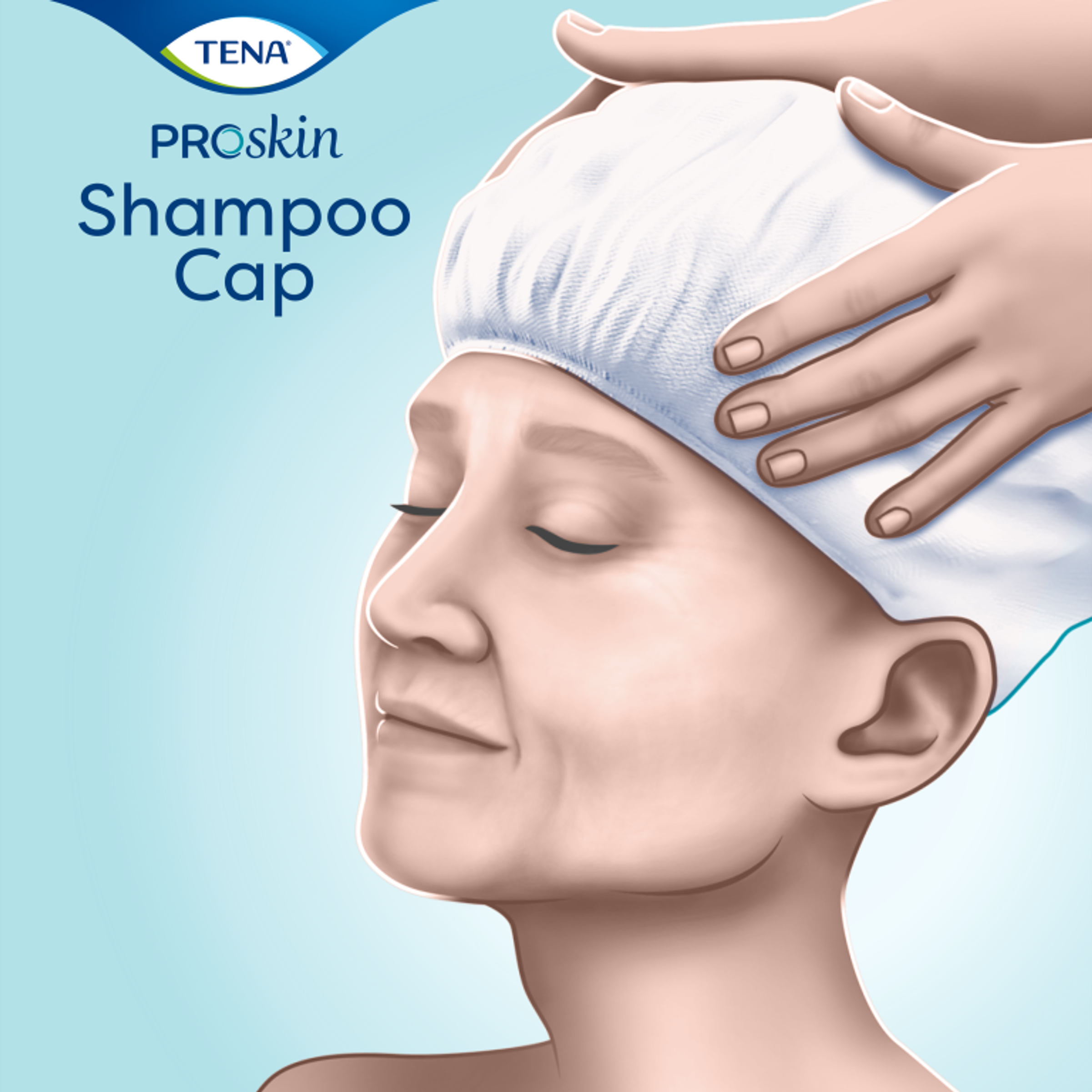 Tena Shampoo cap (1 stuk)