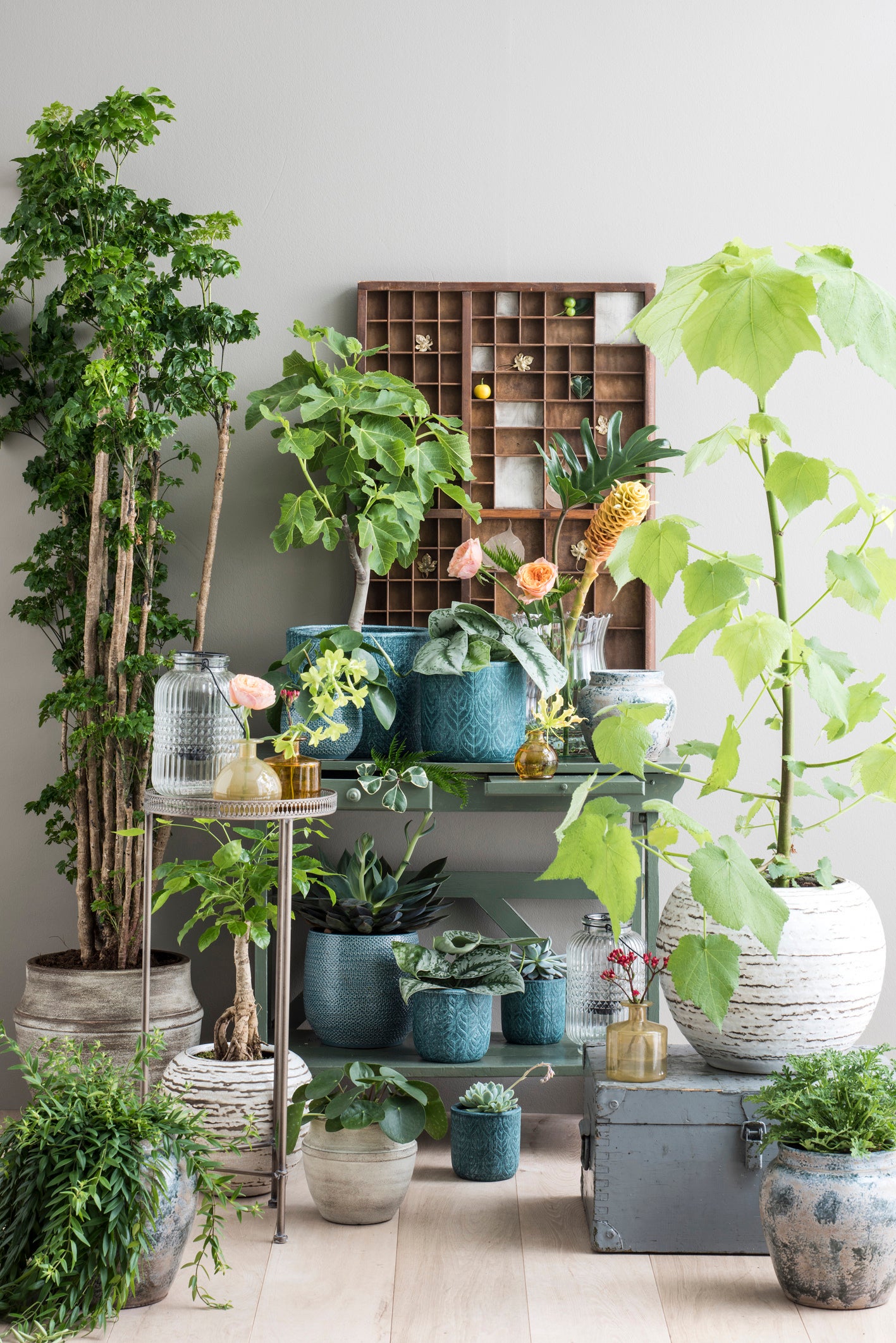 Mica Decorations kunsthangplant Bamboe 76 cm
