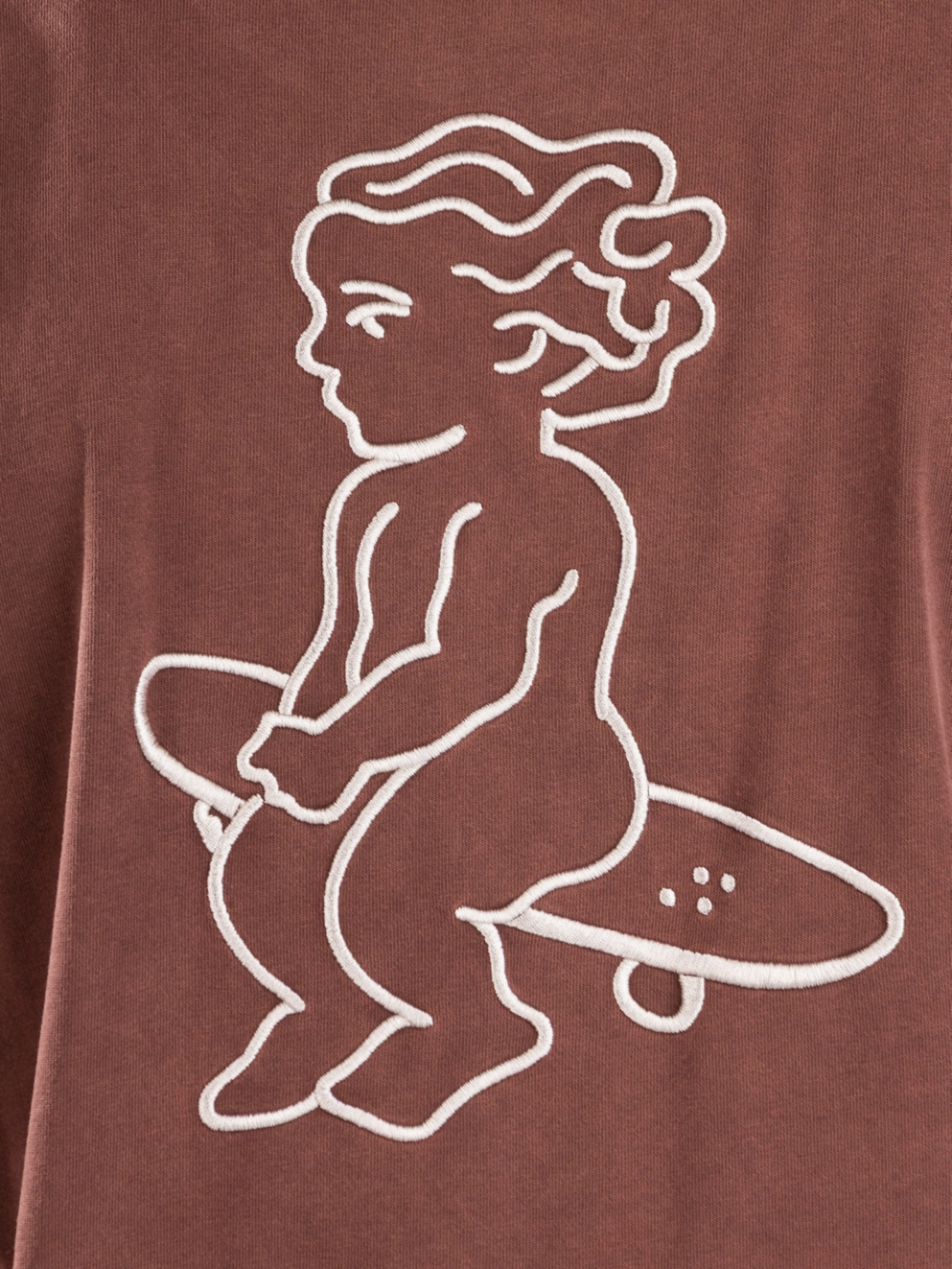 Ementa SB Big Ikon T-Shirt burgundy washed