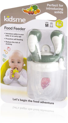 Kidsme Food Feeder 4m+, Grey