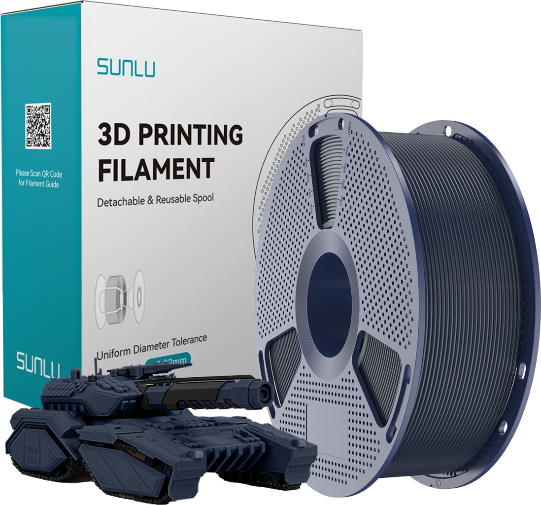 SUNLU  PLA Midnight, 1,75 mm / 1000 g    Biologisch abbaubares PLA Material