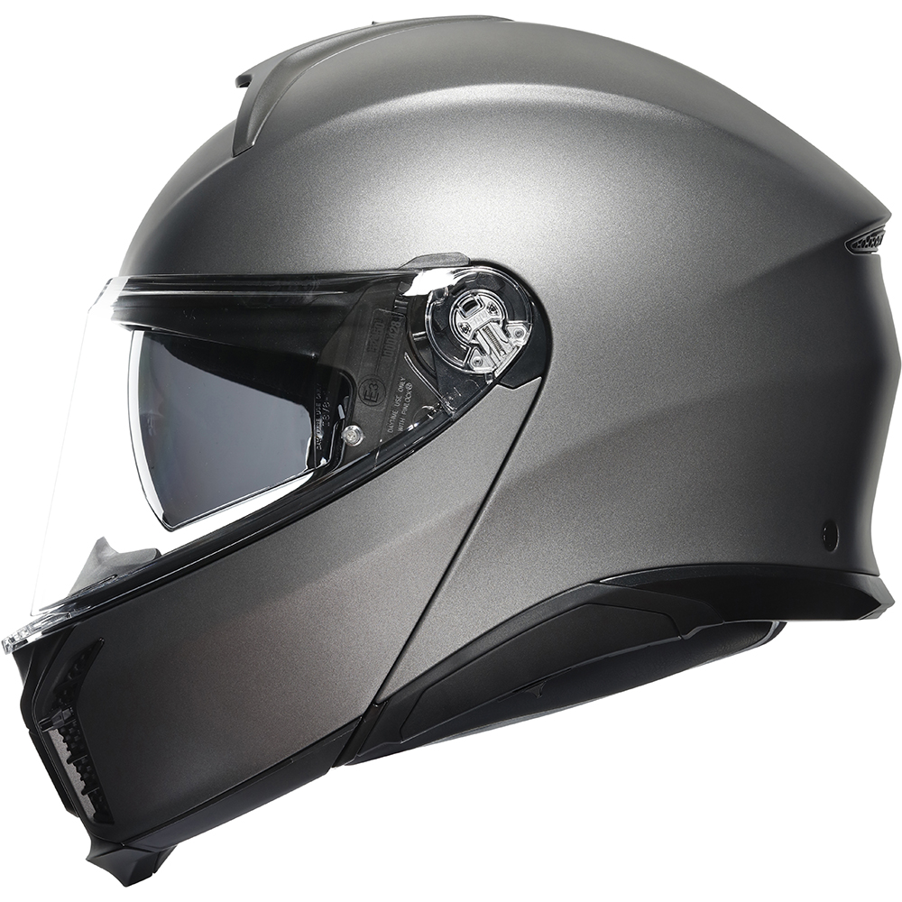 AGV - Casque Tourmodular Luna Gris Mat