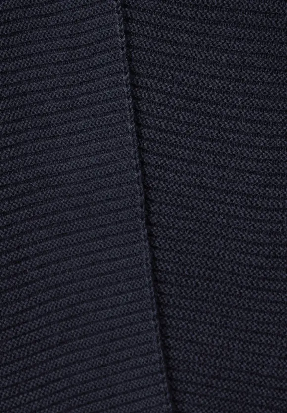 Offener Struktur Cardigan - universal blue