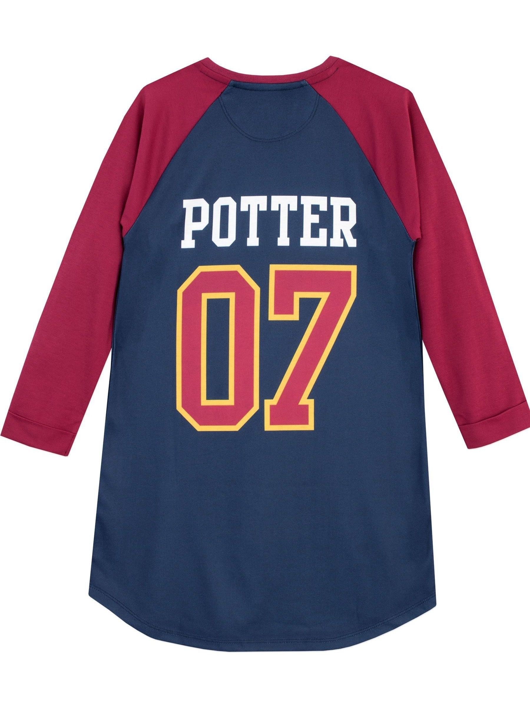Harry Potter nachtjapon met karakteristieke print