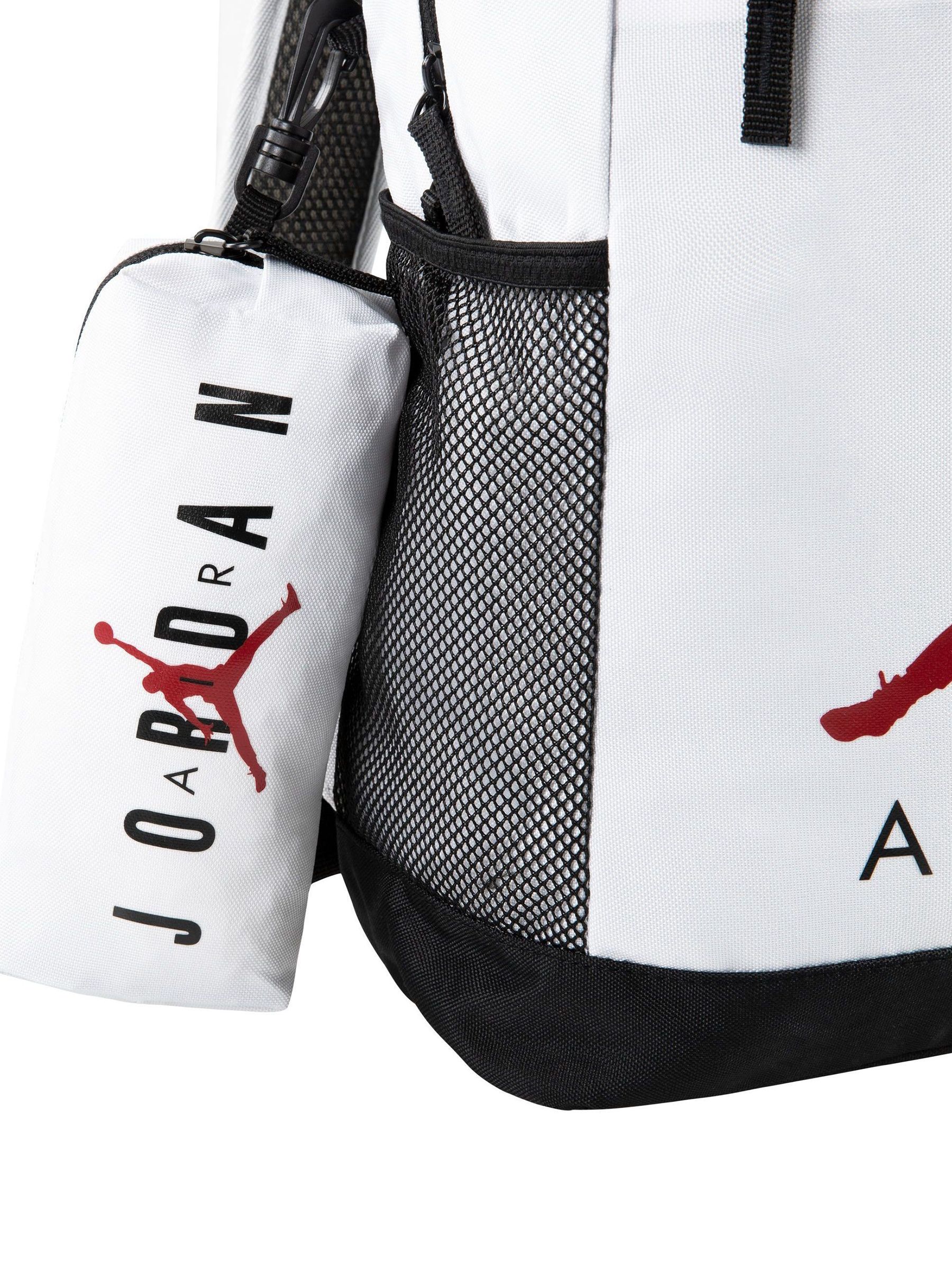 Wit - Jordan Jan Air School Backpack