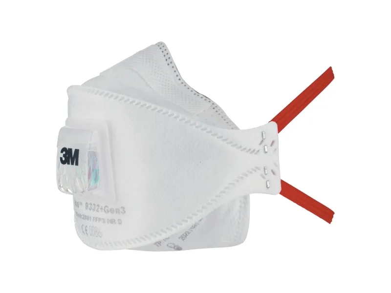 3M Aura 9332  Gen3 finstøvmaske med ventil FFP3 (10 stk.)