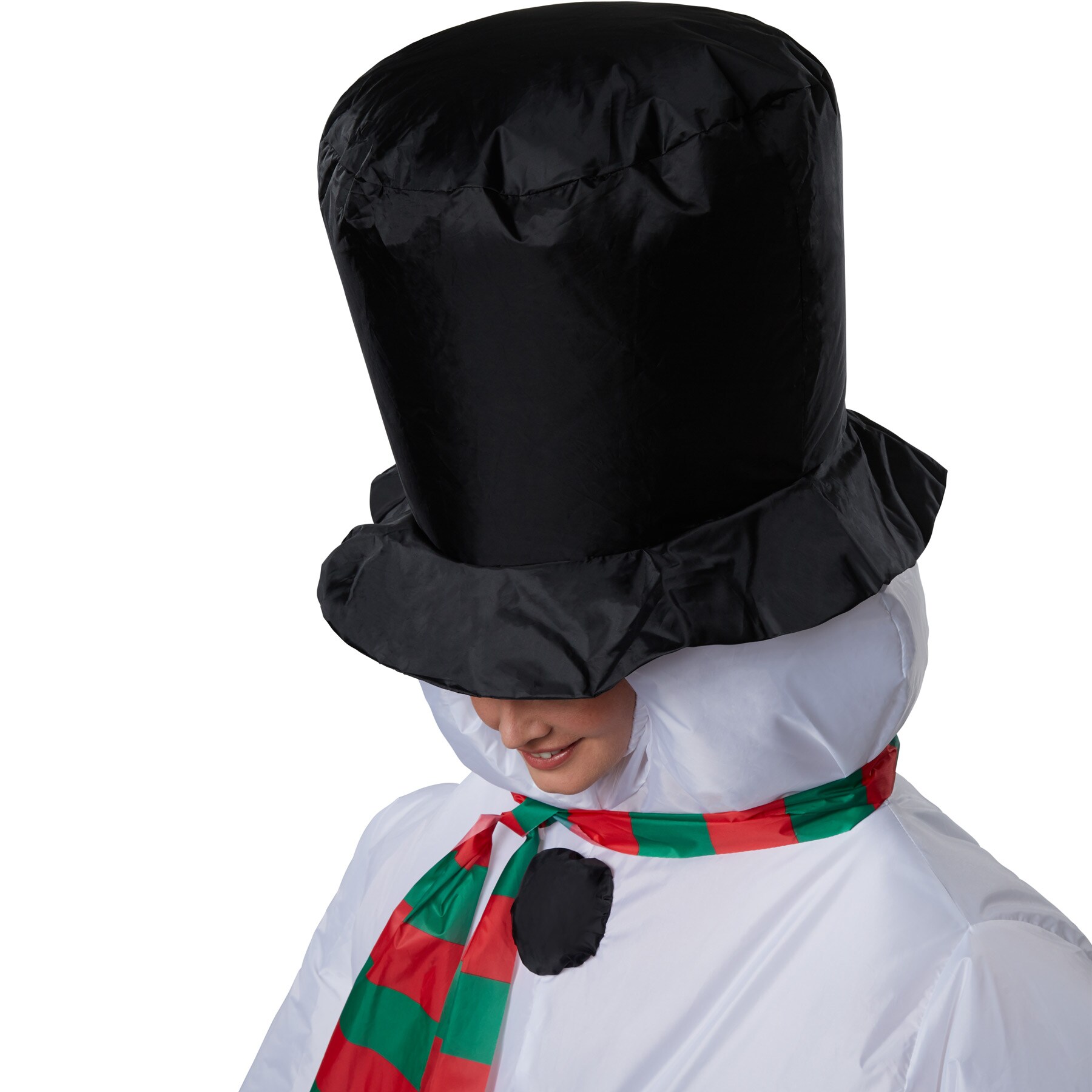 tectake® Aufblasbares Kostüm Schneemann