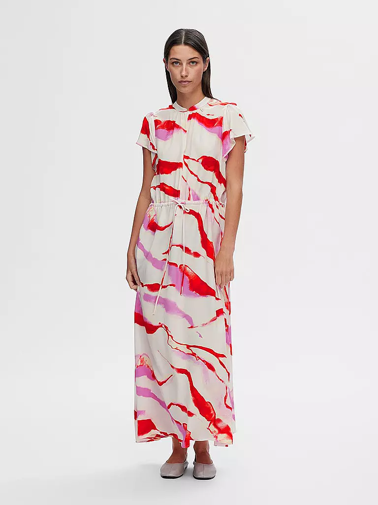 SELECTED FEMME Midikleid SLFMARINE pink