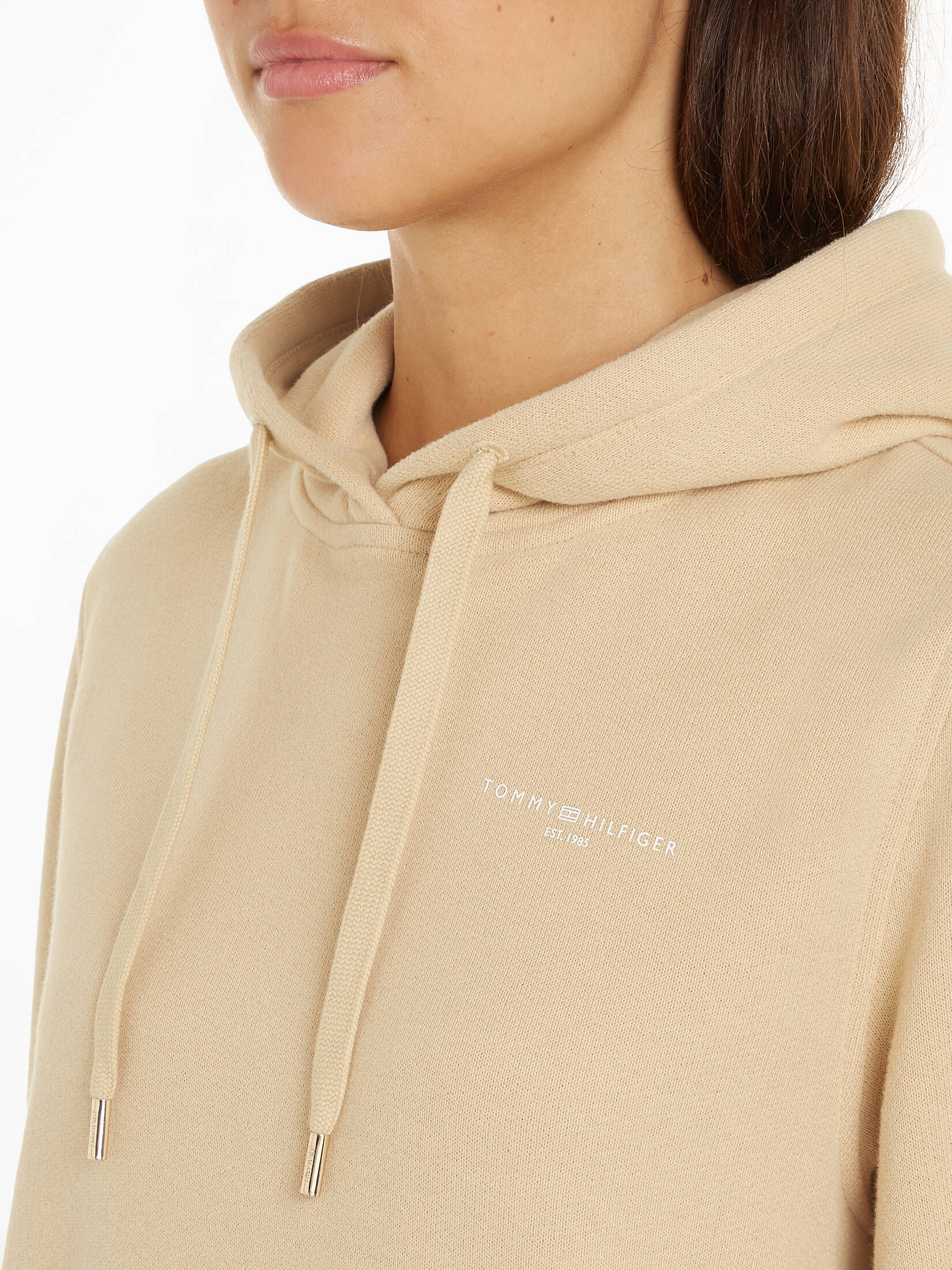 Tommy Hilfiger| Damen Sweatshirt 1985 RLX MINI CORP LOGO HOODIE