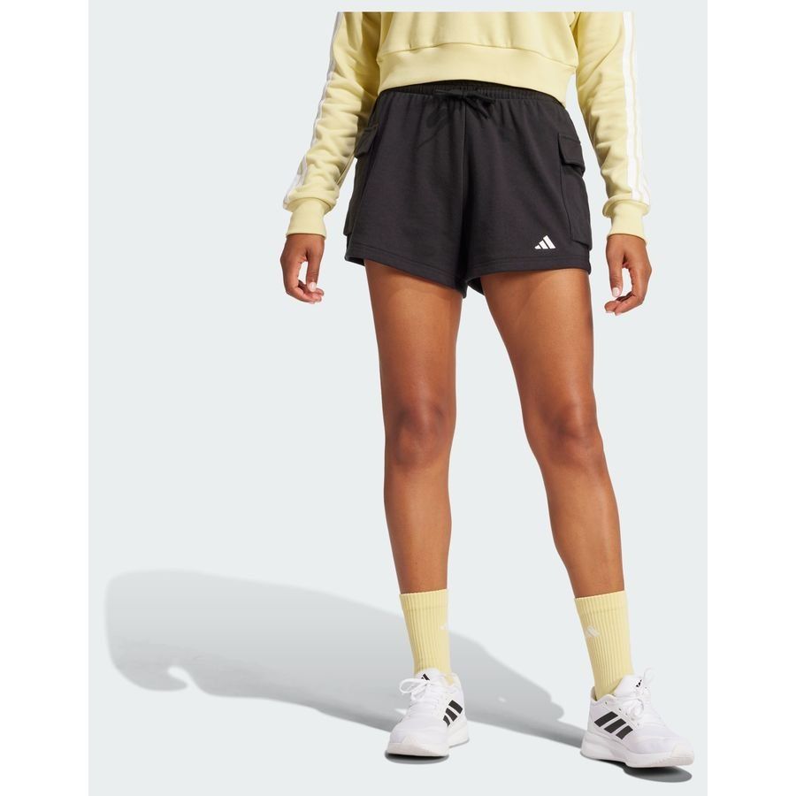 Adidas Short cargo French Terry Petit logo Essentials