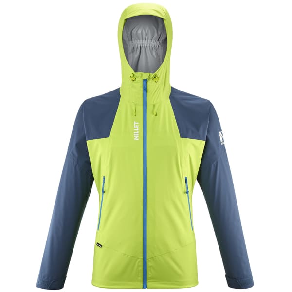 Veste randonnée MILLET FITZ ROY JKT M ACID GREEN/DARK DENIM
