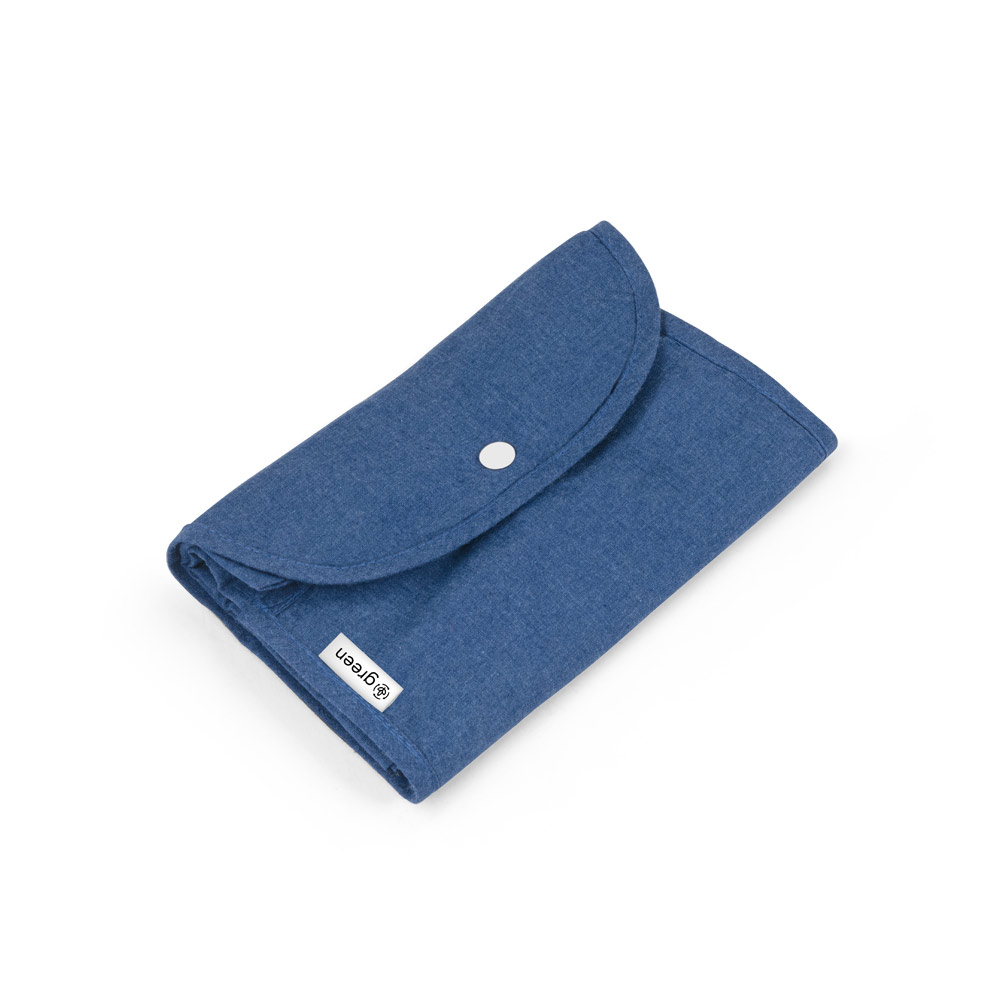 hi!dea 92328 - Sac pliable en coton (50%), coton recyclé (30%) et polyester (20% rPET) (140 g/m²)
