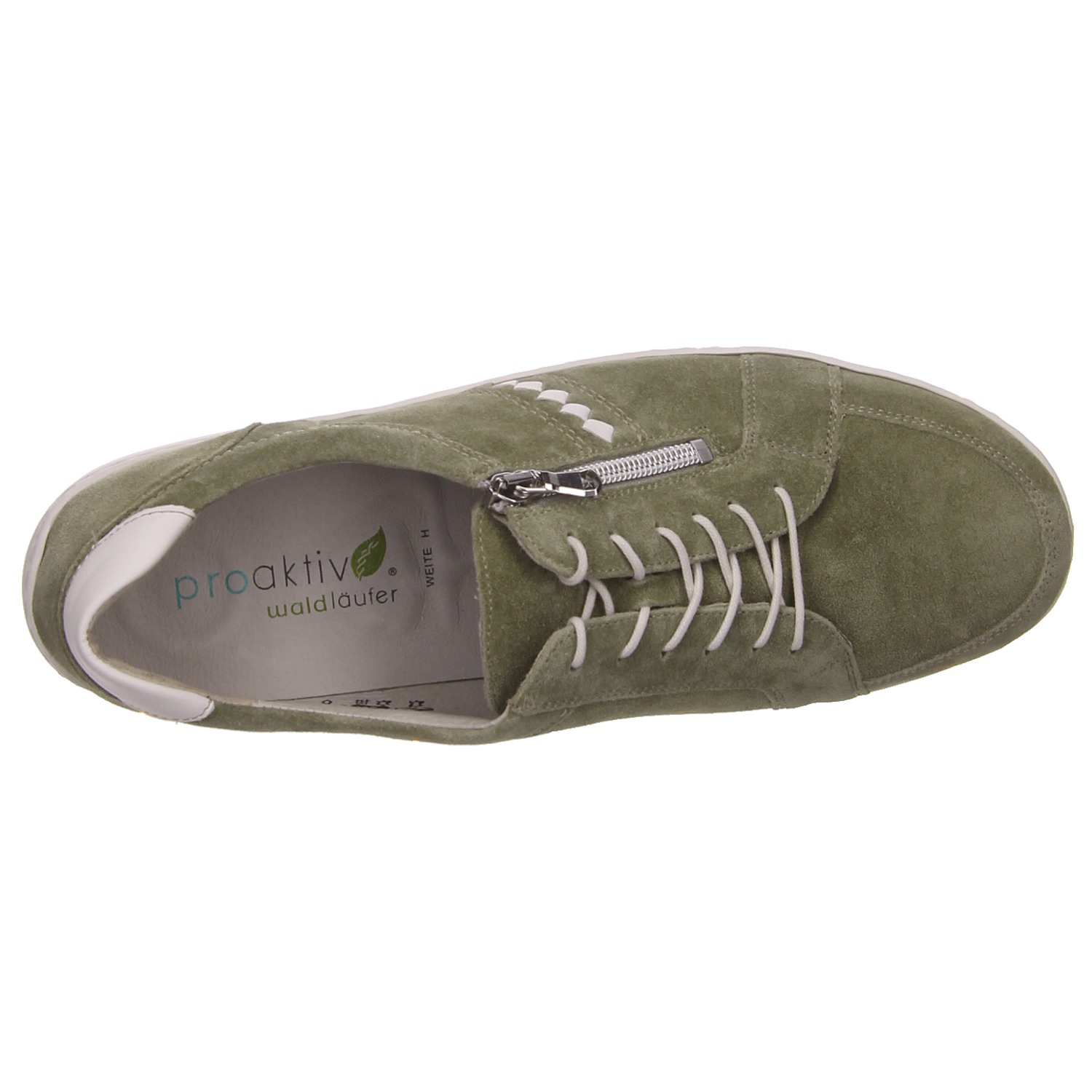 Waldläufer Schnürschuh grün grün