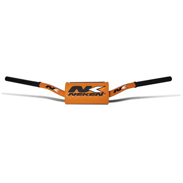 Neken - Guidon Trial - diamètre variable design conique Orange fluo