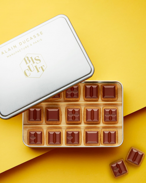 Carrés Pur Beurre Praliné & Origine--30 Biscuits 240g