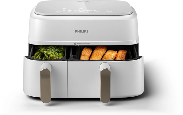 Philips Heissluftfritteuse »Philips 3000 Series Dual Basket« 2600 W