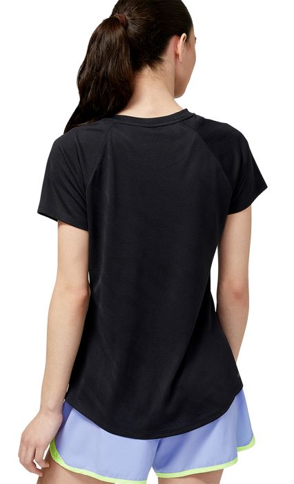 Q Speed Jacquard Short Sleeve Women løbe-T-shirt