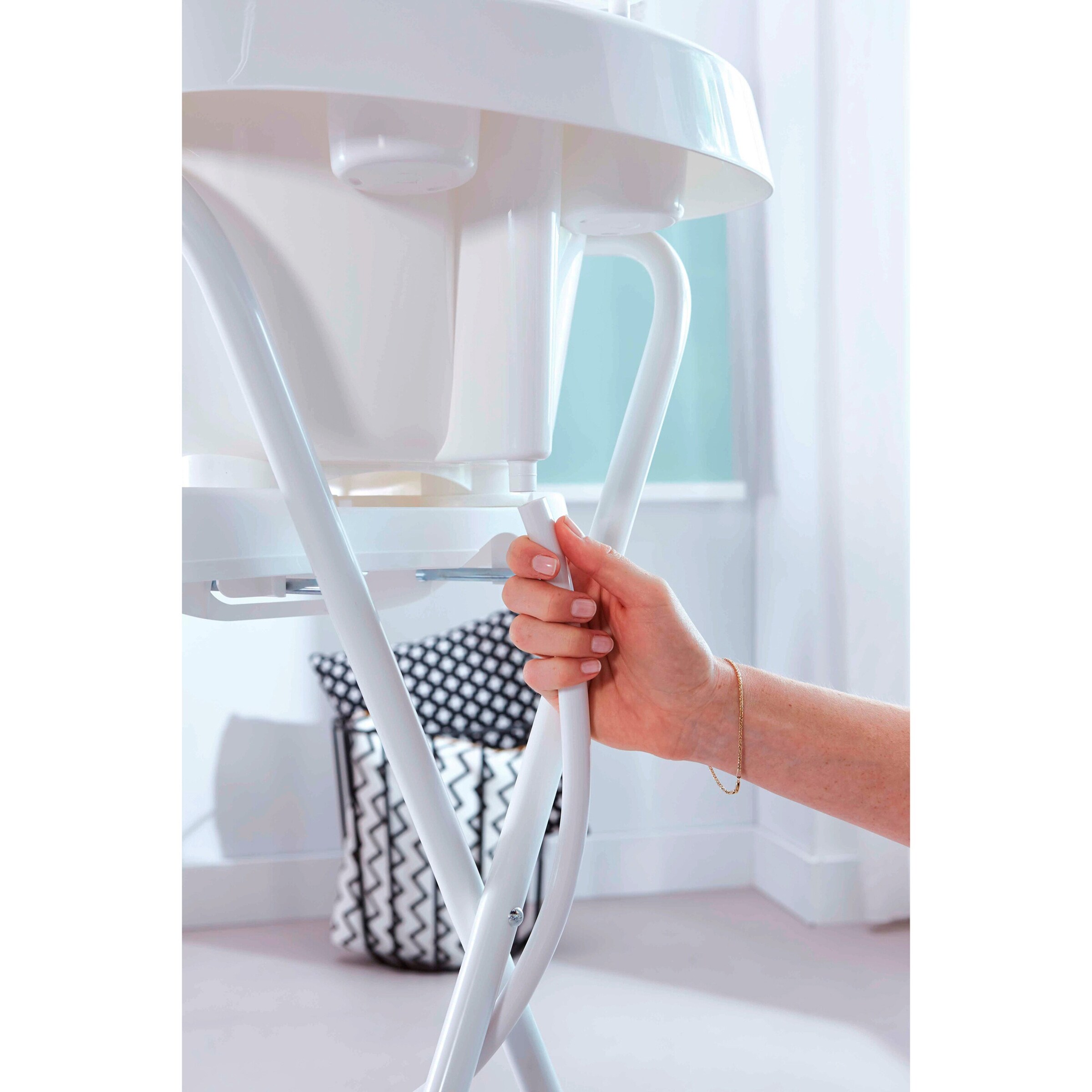 bébé-jou Badewannenständer click 98 cm weiß