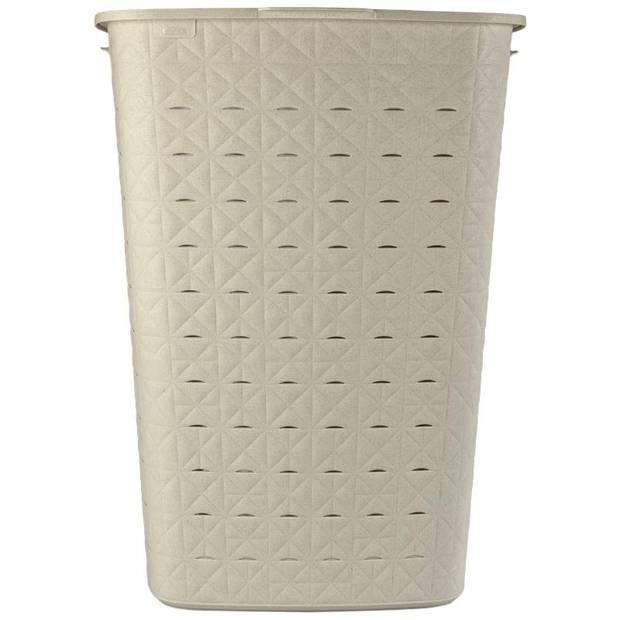 Curver Softex wasmand met deksel - 56L - wit