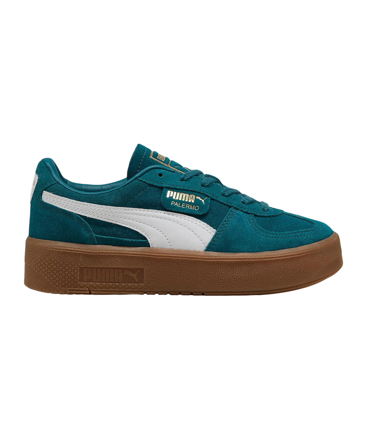PUMA Palermo Elevata Sneaker Damen Grün F02