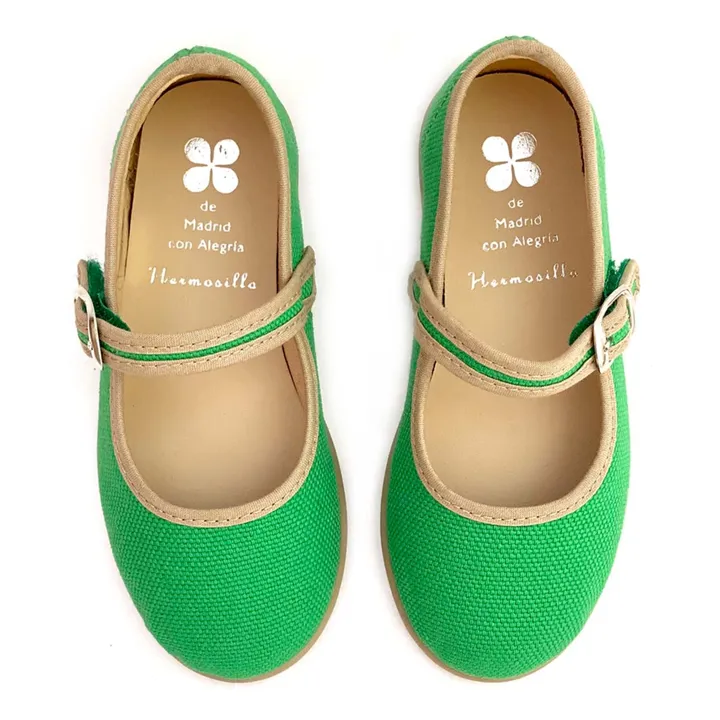 Hermosilla Ballerines Palmera | Vert