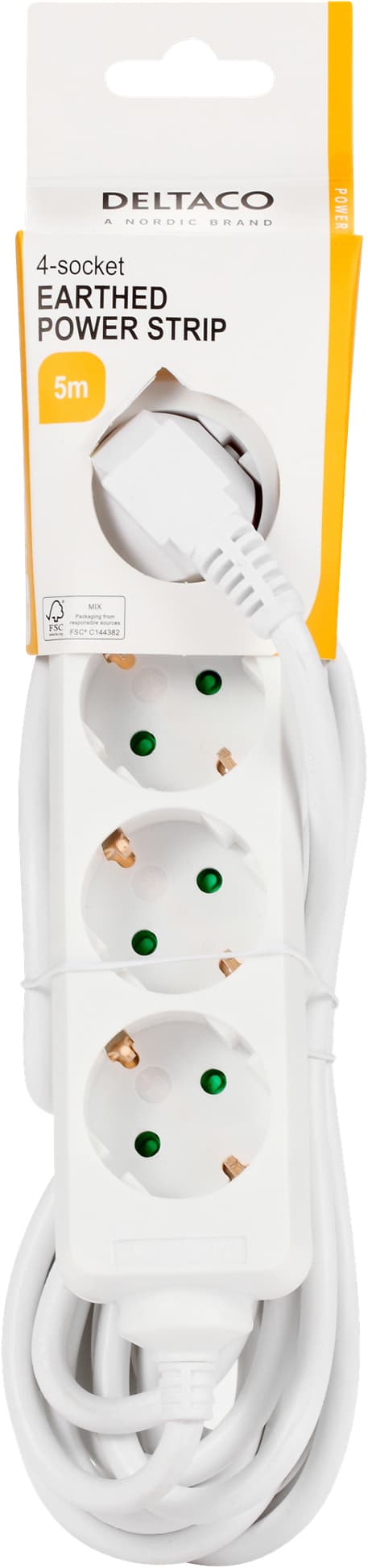 Deltaco stikdåse GT-0402