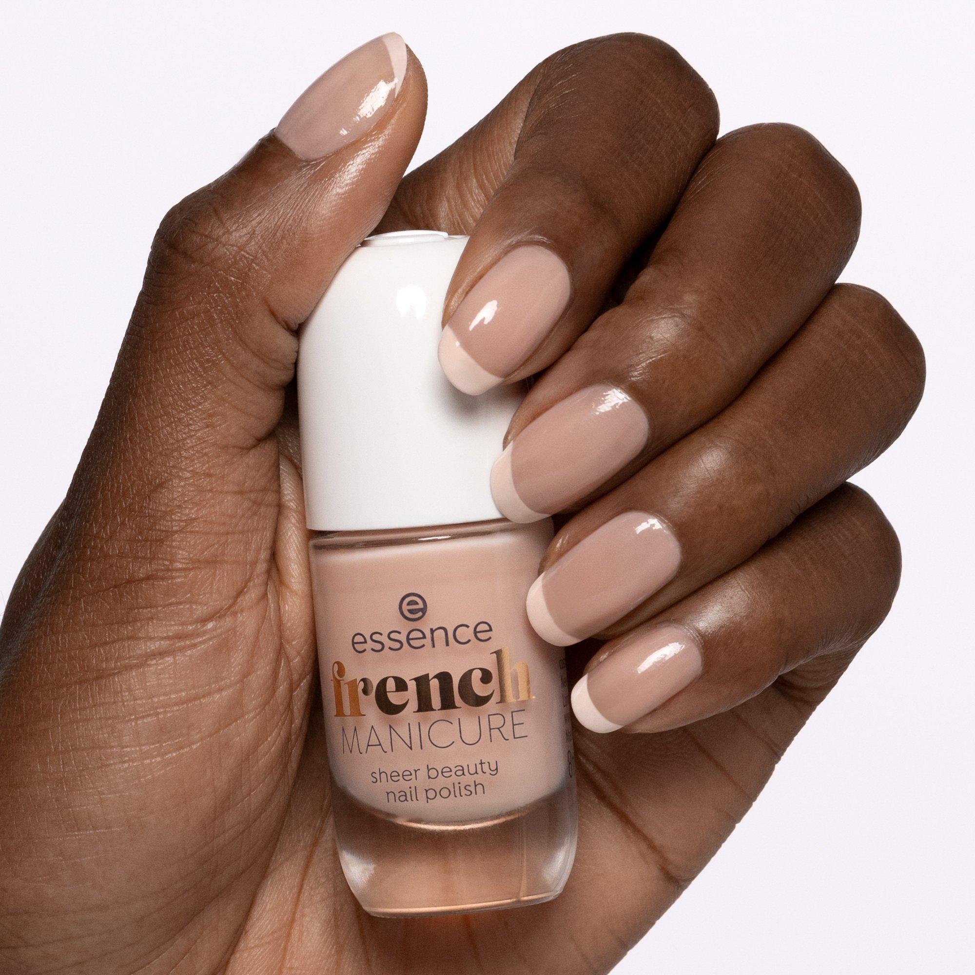 french MANICURE sheer beauty nail polish vernis à ongles