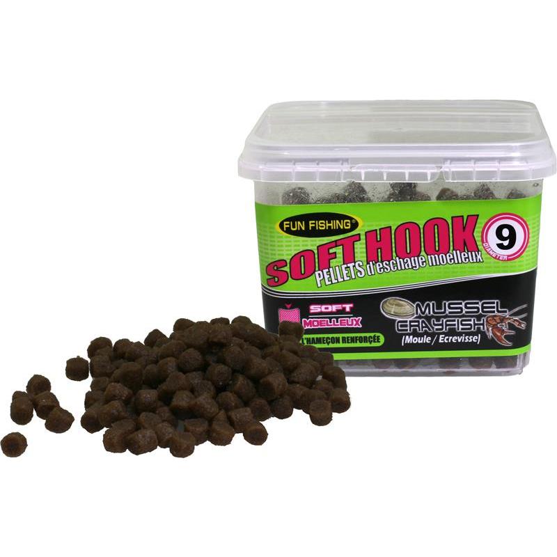 Pellets D'eschage Moelleux Fun Fishing Carpodrome - 9Mm