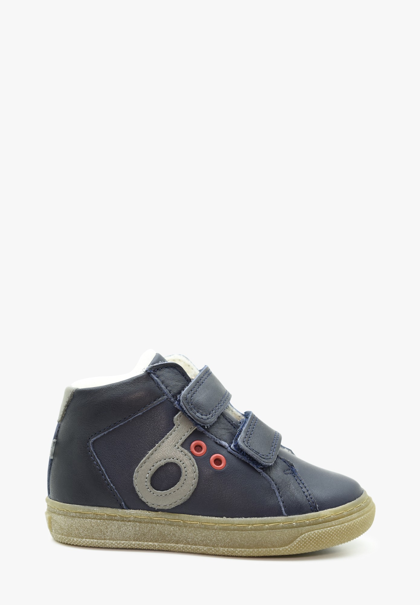 Orello Logo TEX Wollfutter Kleinkinder Dunkelblau Anthrazit