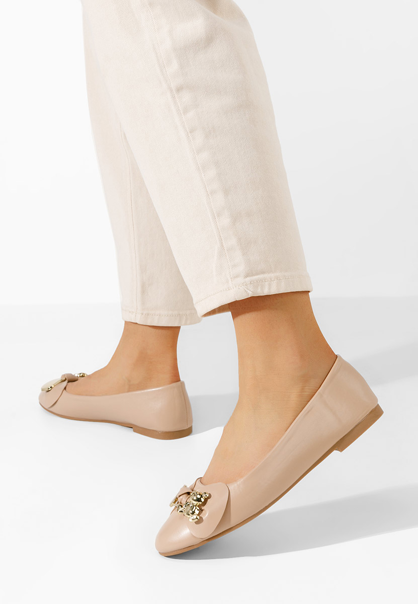 Ballerines femme beige Brita