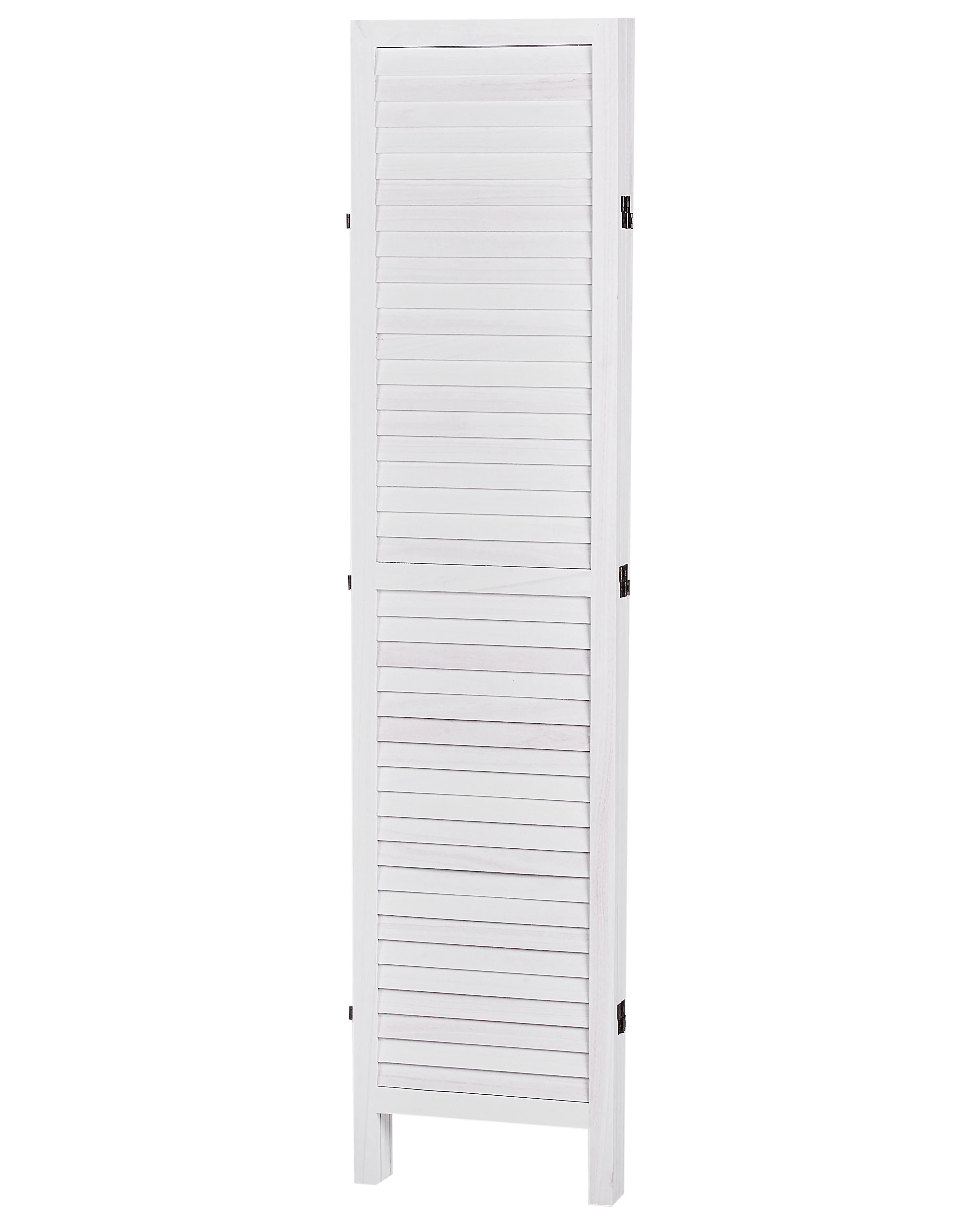 Roomdivider met 4 panelen AVENES Gebroken wit 163 cm 170 cm