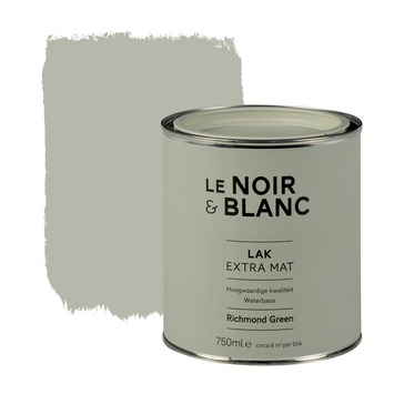 Le Noir & Blanc lak extra mat richmond green 750 ml
