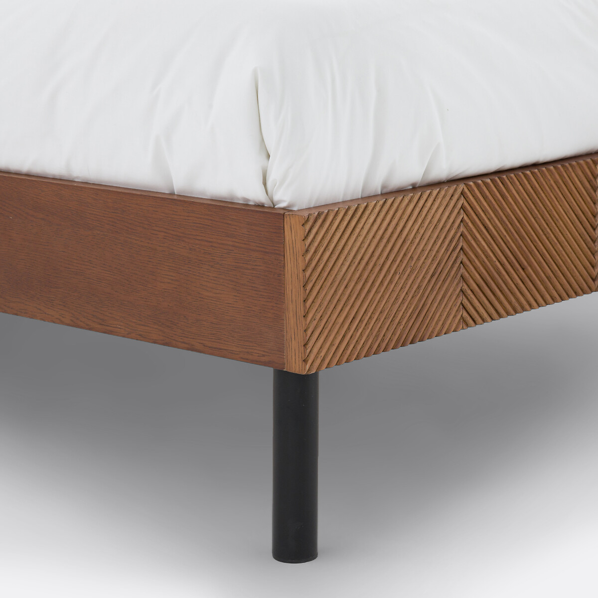 LA REDOUTE INTERIEURS<br>Cama com mesas de cabeceira e base embutidas, Jérem