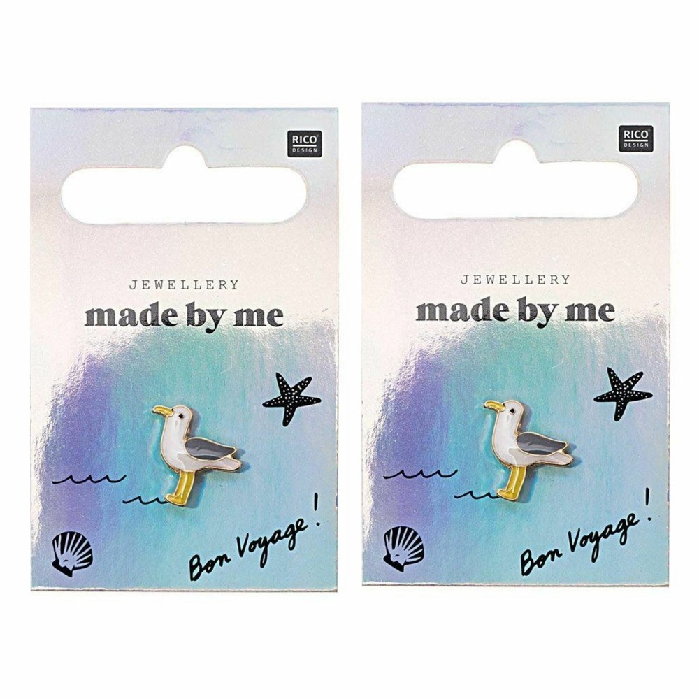 2 pin's mouettes