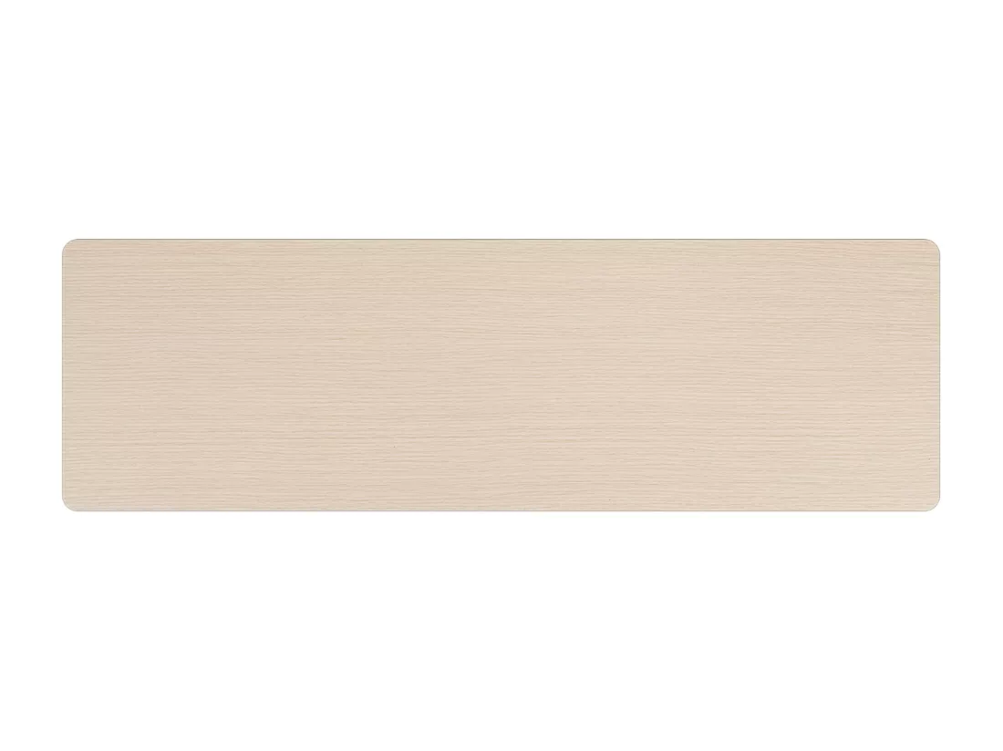 Buffet en bois blanc veiné 120 Lx37 Bx80H(cm) - Buffet avec 4portes avec verre et 2 tiroir pour cuisine, salon, salle à manger - Blanc