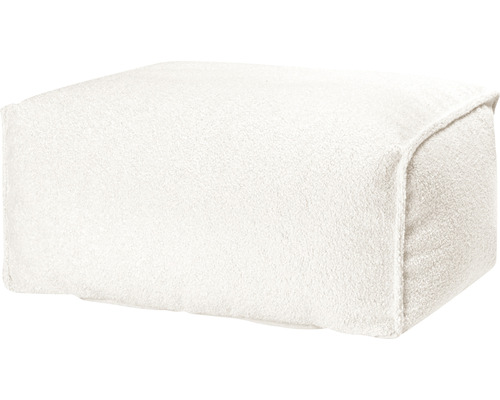 Kruk Zitpunt Rol Wollig ca. 100 liter naturel beige 55x65x35 cm