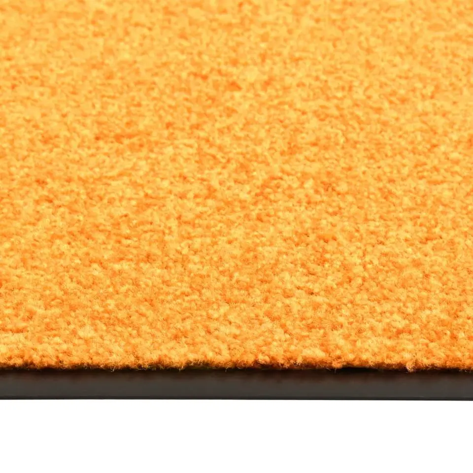 vidaXL - Mat - Oranje - Stof - 120 x 180 cm