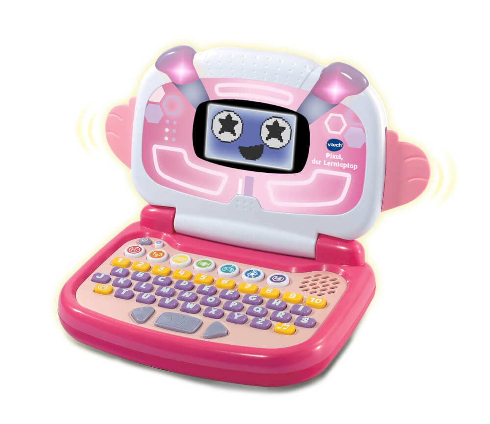 Vtech 80-615154 Pixel, der Lernlaptop pink